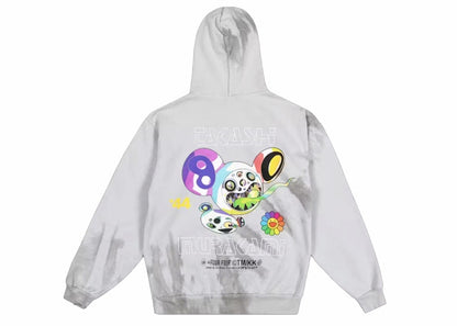 Takashi Murakami +44 Mind Warp Hoodie Grey