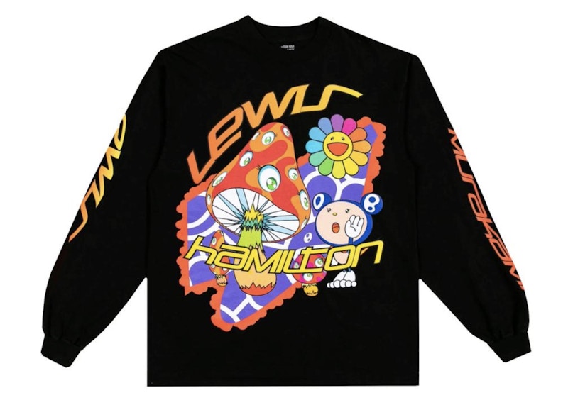Takashi Murakami +44 Psychedelic Race L/S T-shirt Black