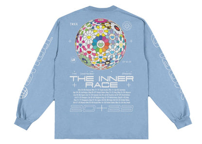 Takashi Murakami +44 World Tour L/S T-shirt Blue