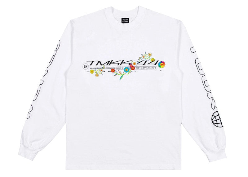 Takashi Murakami +44 World Tour L/S T-shirt White
