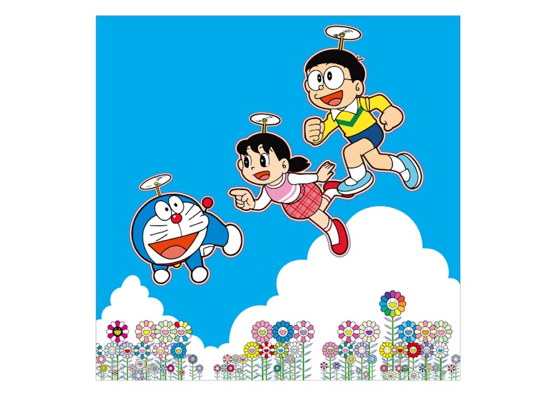 Takashi Murakami A Blue Sky! Like We Could Go On Forever! Print (Signed, Edition of 300)