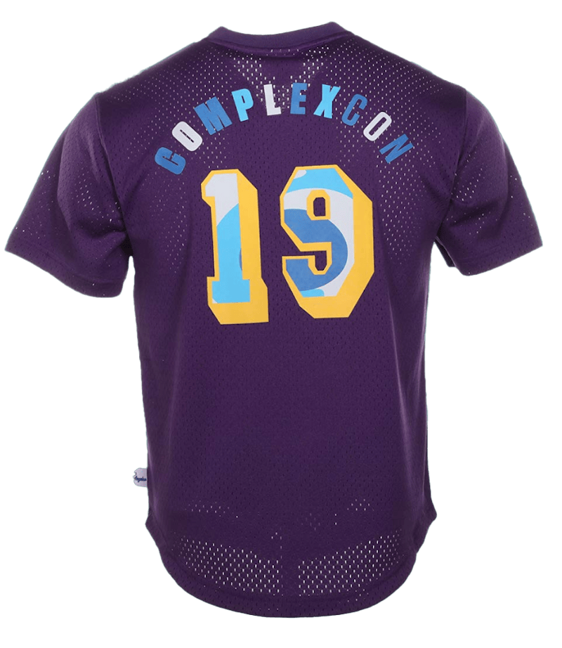 Takashi Murakami ComplexCon x LA Lakers M&N S/S BP Jersey Purple