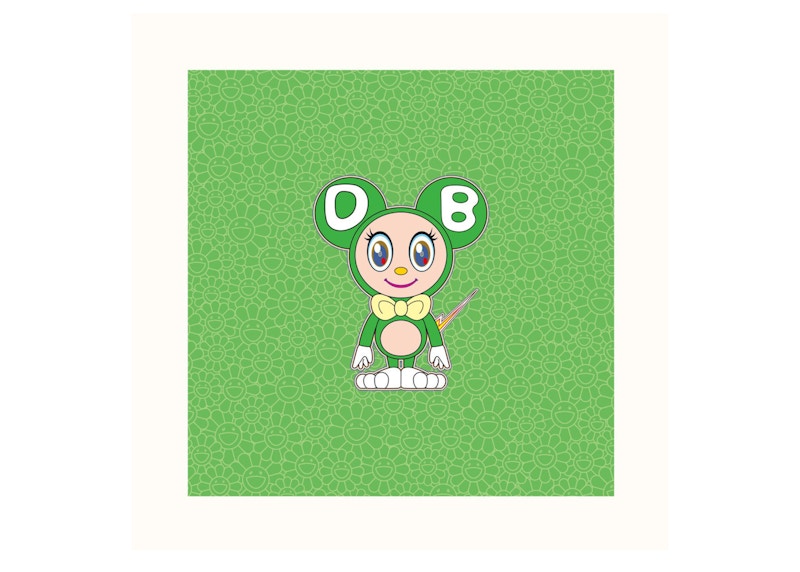Takashi Murakami DOB 2021 Print Green Green (Signed, Edition of 100)