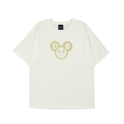 Takashi Murakami DOB & Flower Tee White/Gold