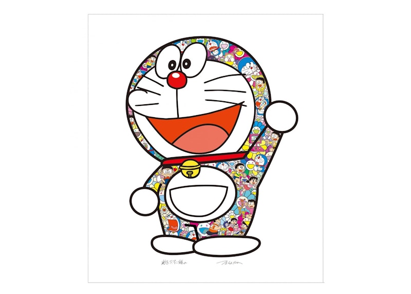 Takashi Murakami Doraemon, Let's Go! Print (Signed, Edition of 300)