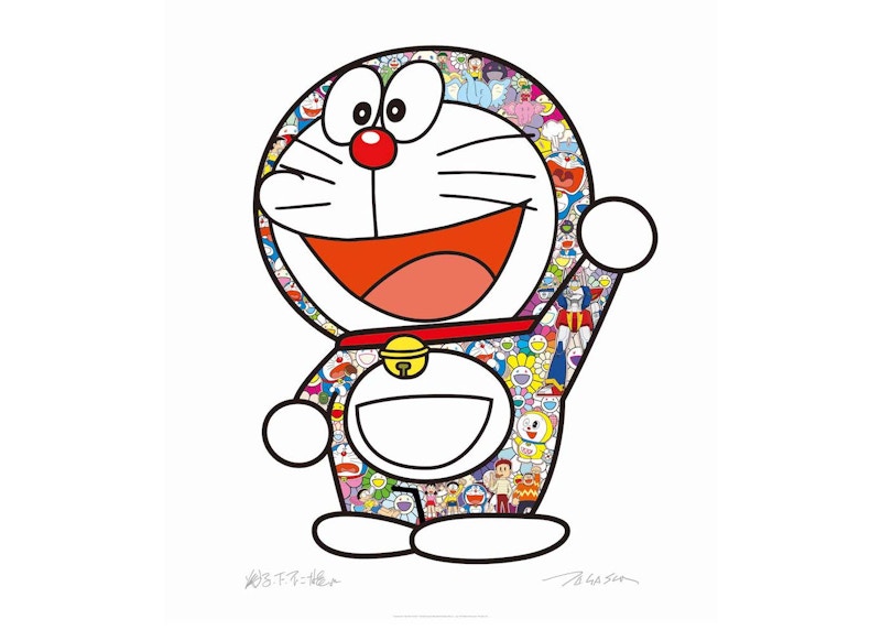Takashi Murakami Doraemon, Yeah! Print (Signed, Edition of 1000)