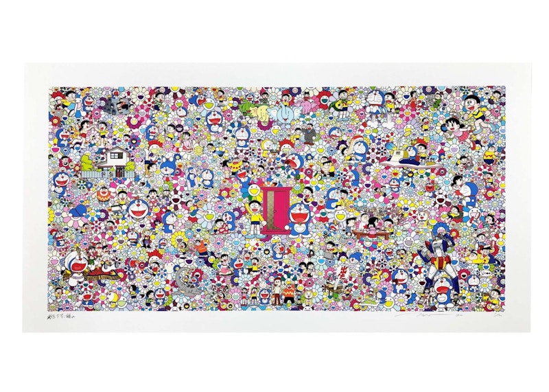 Takashi Murakami Doraemon in Memory Print (Signed, Edition of 100)