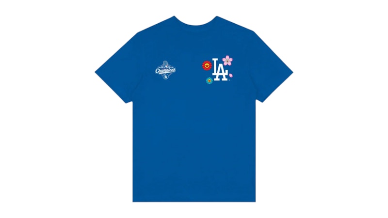 Takashi Murakami Fanatics x Los Angeles Dodgers World Series 2025 Champs T-Shirt Blue