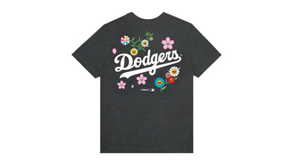 Takashi Murakami Fanatics x Los Angeles Dodgers World Series 2025 Champs T-Shirt Charcoal
