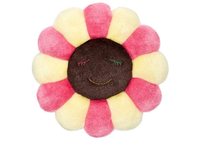 Takashi Murakami Flower Plush 60CM Pink/Light Yellow/Brown