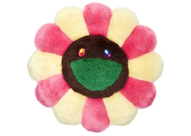 Takashi Murakami Flower Plush 60CM Pink/Light Yellow/Brown