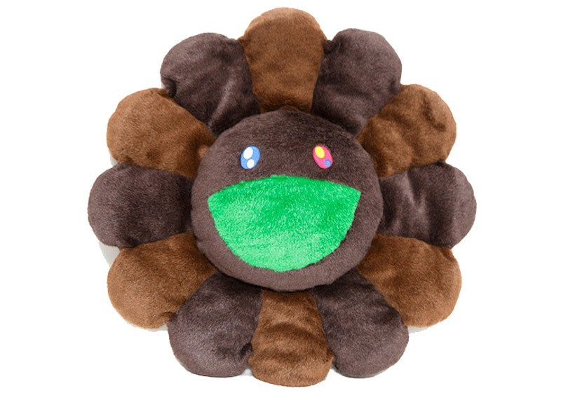 Takashi Murakami Flower Plush 60CM Brown/Light Brown