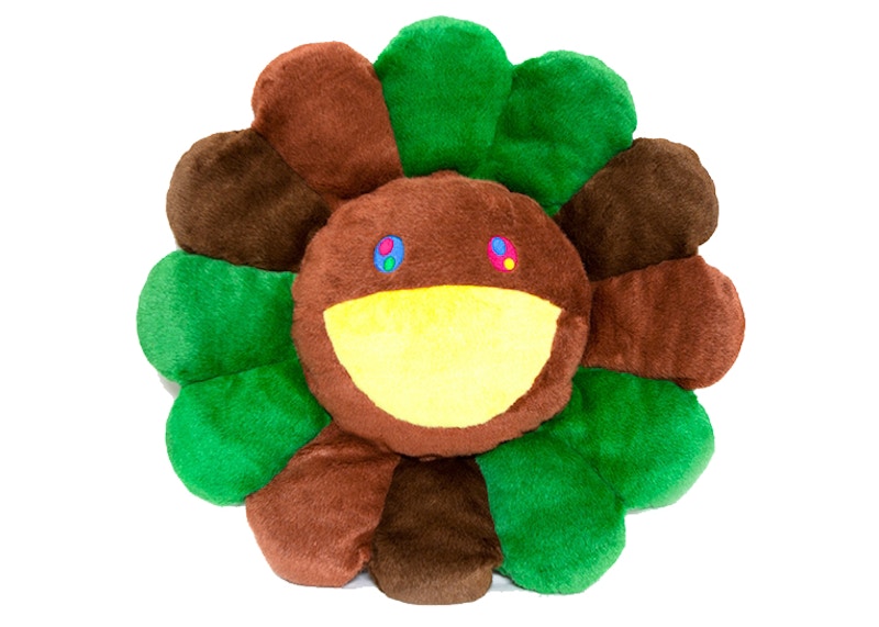 Takashi Murakami Flower Plush 60CM Green/Brown/Light Brown