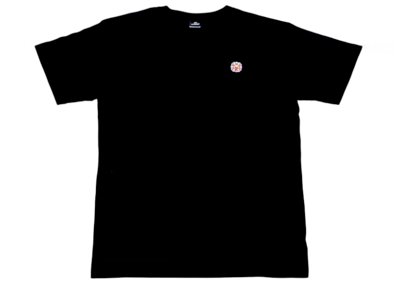 Takashi Murakami Flower Emblem T-shirt Black