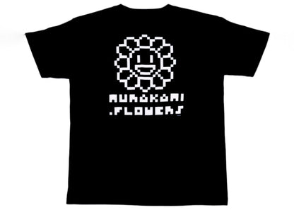 Takashi Murakami Flower Emblem T-shirt Black