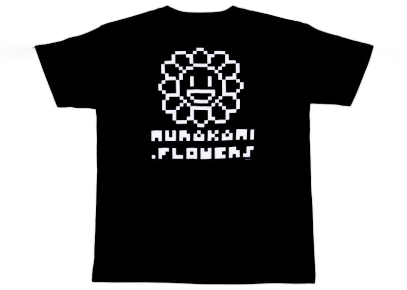 Takashi Murakami Flower Emblem T-shirt Black