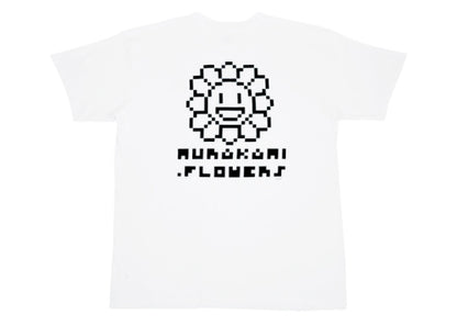 Takashi Murakami Flower Emblem T-shirt White