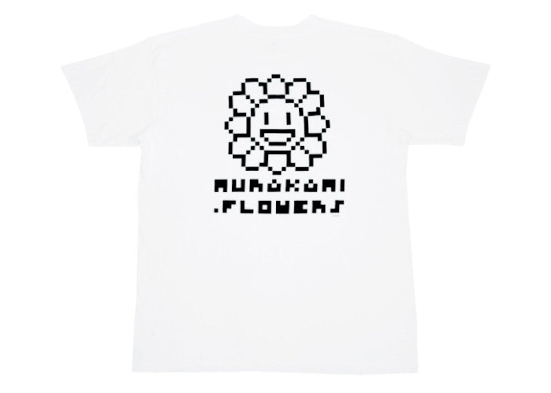 Takashi Murakami Flower Emblem T-shirt White