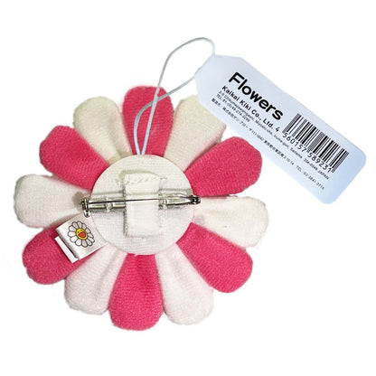 Takashi Murakami Flower Keychain White/Pink
