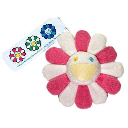 Takashi Murakami Flower Keychain White/Pink