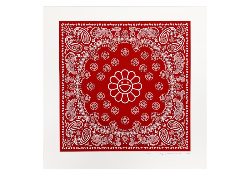 Takashi Murakami Flower Paisley Print (Signed, Edition of 100)