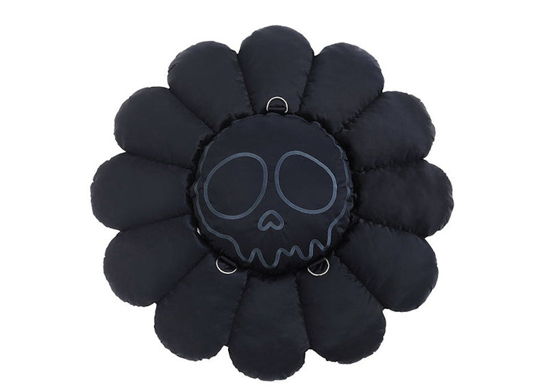 Takashi Murakami Flower Plush 1M Black