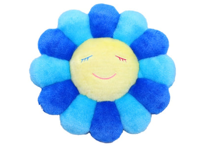 Takashi Murakami Flower Plush 30CM Blue/Turquoise/Yellow
