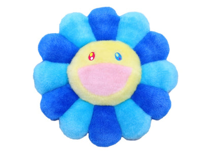 Takashi Murakami Flower Plush 30CM Blue/Turquoise/Yellow