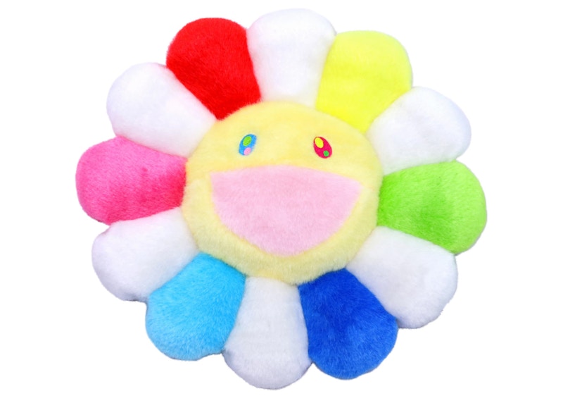 Takashi Murakami Flower Plush 30CM Rainbow/White/Yellow