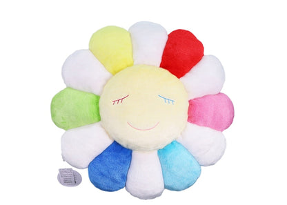 Takashi Murakami Flower Plush 60CM Rainbow/White/Yellow