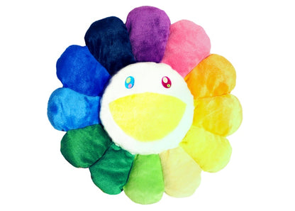 Takashi Murakami Flower Plush 60cm Rainbow/Yellow/White