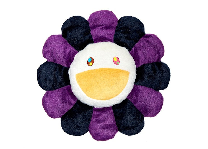 Takashi Murakami Flower Plush 60CM Purple/Black/White