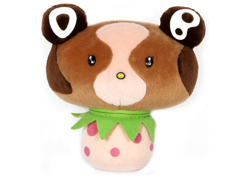 Takashi Murakami Hiropon II Bear Solar Citizen Plush Figure & Watch Brown