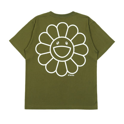 Takashi Murakami House T-shirt Khaki/White