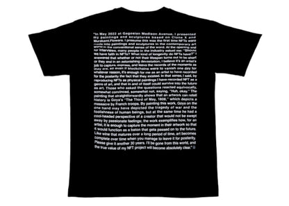 Takashi Murakami I Love NFT But I Know T-shirt Black White
