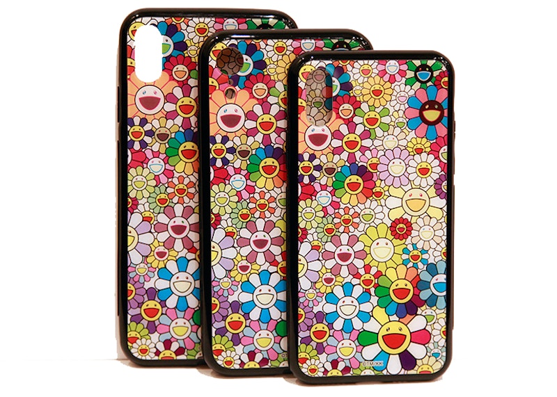 Takashi Murakami KaiKai Kiki Hard Flower XR iPhone Case Multi