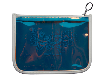Takashi Murakami KaiKai Kiki Flower Pouch Blue
