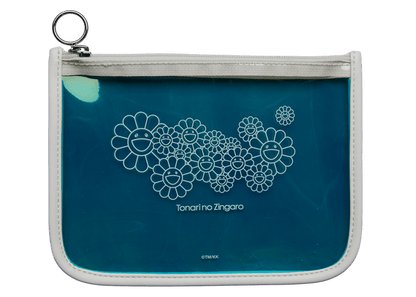 Takashi Murakami KaiKai Kiki Flower Pouch Blue