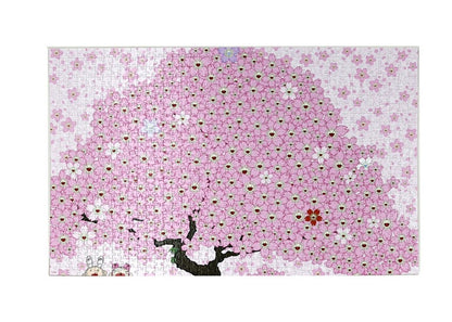 Takashi Murakami Kaikai Kiki Cherry Blossom Jigsaw Puzzle (1,050 Pieces)