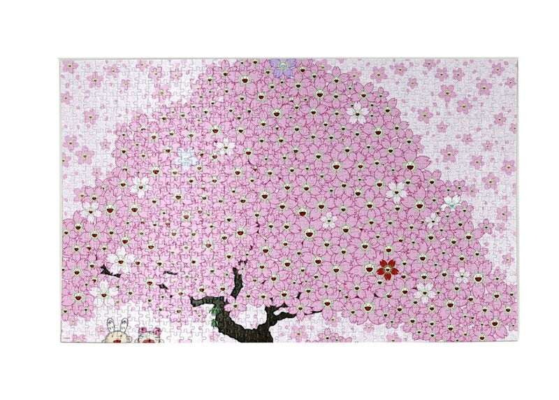 Takashi Murakami Kaikai Kiki Cherry Blossom Jigsaw Puzzle (1,050 Pieces)