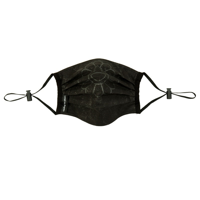 Takashi Murakami Kaikai Kiki Flower Face Mask Black/Black