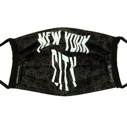 Takashi Murakami Kaikai Kiki New York City Skull Mask Black
