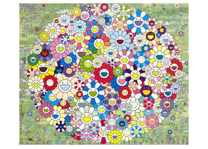 Takashi Murakami Korpokkur in the Forest Jigsaw Puzzle (825 Pieces)