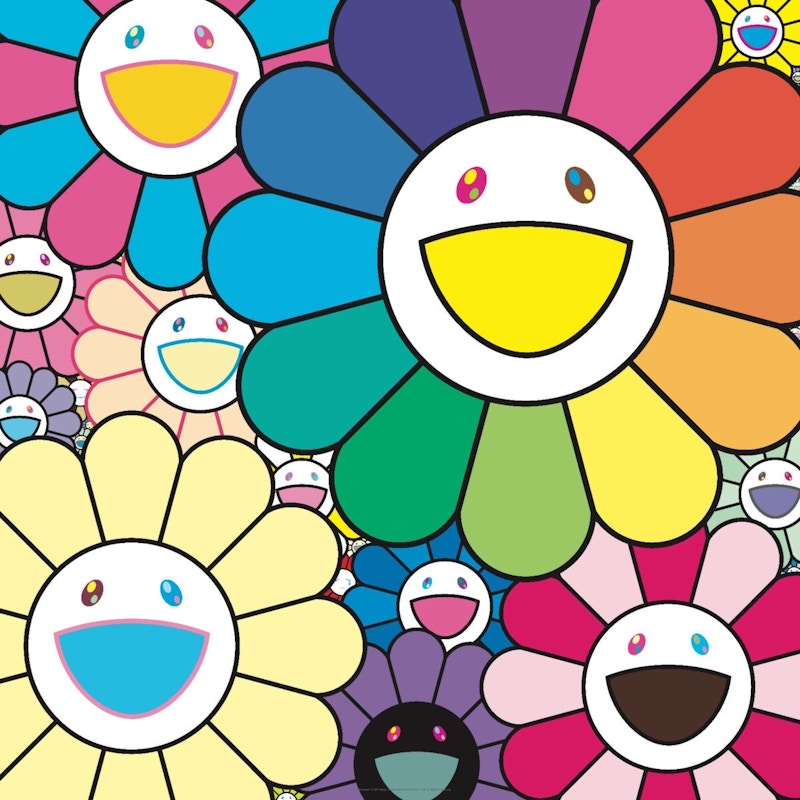 Takashi Murakami Lots of Flowers Art Print (Edition of 300)