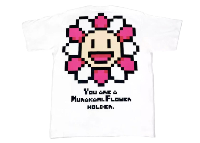 Takashi Murakami NFT Holder Flower T-Shirt White