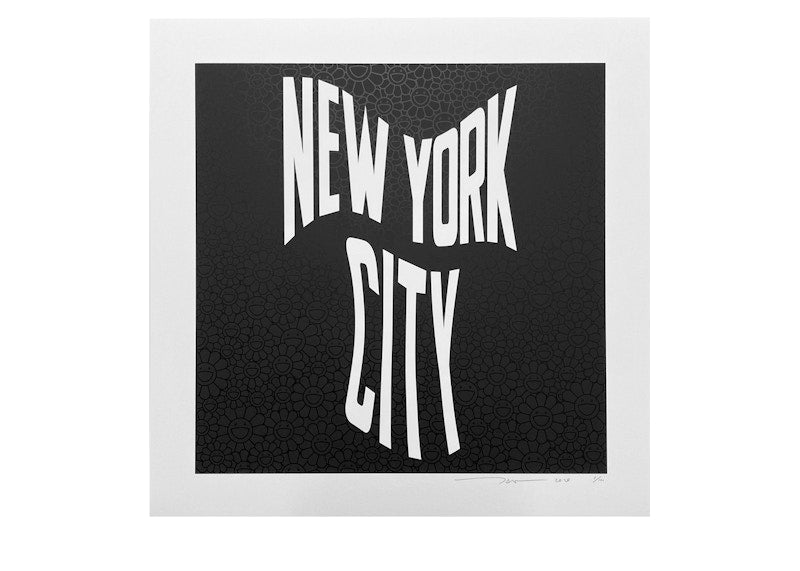 Takashi Murakami New York City Flowers Blooming At Night (Signed, Edition of 100)