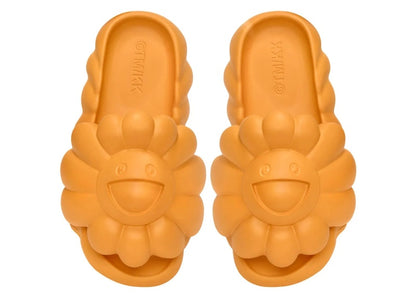 Takashi Murakami Ohana Full-Bloom Slide Apricot