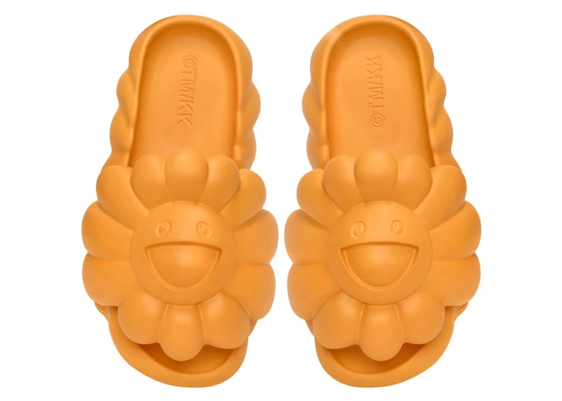 Takashi Murakami Ohana Full-Bloom Slide Apricot