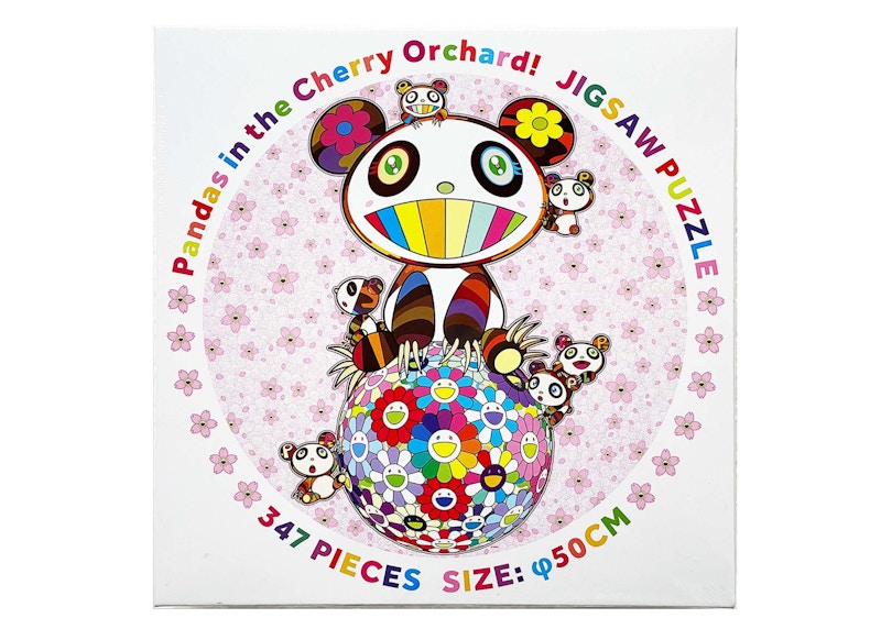 Takashi Murakami Pandas in the Cherry Orchard! Jigsaw Puzzle (347 Pieces) Multi