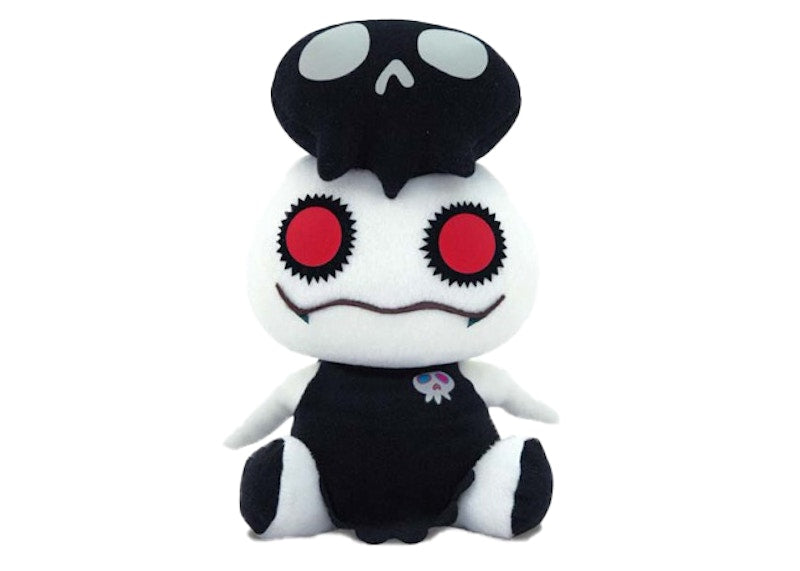 Takashi Murakami Peluche Mr. Bad Things Plush Figure Black/White